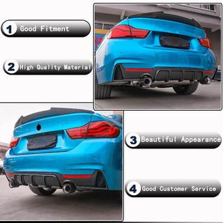 Heckdiffusor V3 (für M-Sport, Carbon) BMW 4 Series F32/F33/F36 2012-2020 Foto 3