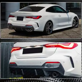 Heckdiffusor V2 für G22/G23 M-Sport, Carbon Foto 4