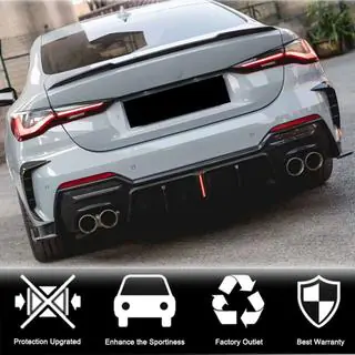Heckdiffusor V3 für G22/G23 M-Sport, Carbon Foto 2