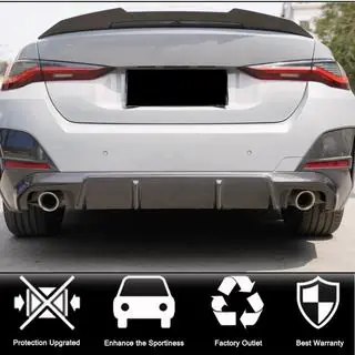 Heckdiffusor V1 für G26 M-Sport, Carbon Foto 2
