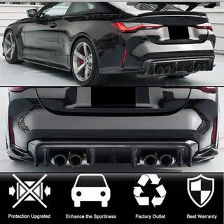 Heckdiffusor V5 (für G82/G83, Carbon) Foto 2