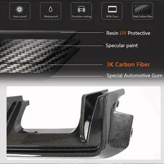 Heckdiffusor V5 (für G82/G83, Carbon) Foto 4