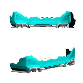 Heckdiffusor (für M-Sport, Carbon) Foto 2