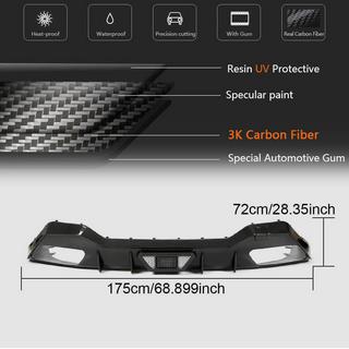 Heckdiffusor V1 für G14/G15 M-Sport, Carbon BMW 8 Series G14/G15/G16 2018- Foto 4