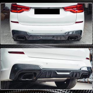 Heckstoßstangen Diffusor (für original M-Sport 2018-2021, Carbon) BMW X3 G01 2018- Foto 4