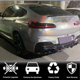 Heckstoßstangen Diffusor (für F98 2018-2021, Carbon) BMW X4 G02 2018- Foto 2