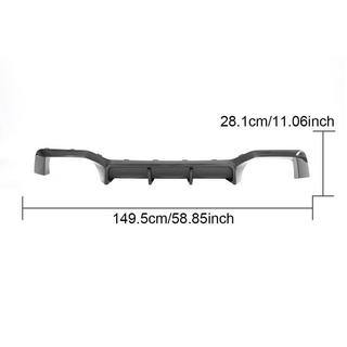 Heckstoßstangen Diffusor (für F98 2022-2025, Carbon) BMW X4 G02 2018- Foto 2