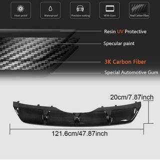 Heckdiffusor V1 (für Base, Carbon) BMW X6 F16 2014-2019 Foto 4