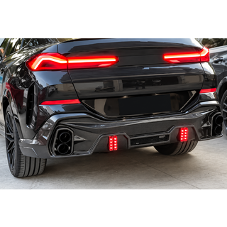 Heckdiffusor für M-Sport (2018-2022, Carbon) BMW X6 G06 2019–2027 Foto 3
