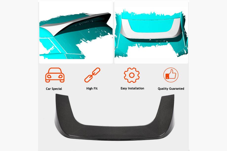 BMW I3 2013-2022 Heckscheibenspoiler FRP V2 Foto 4