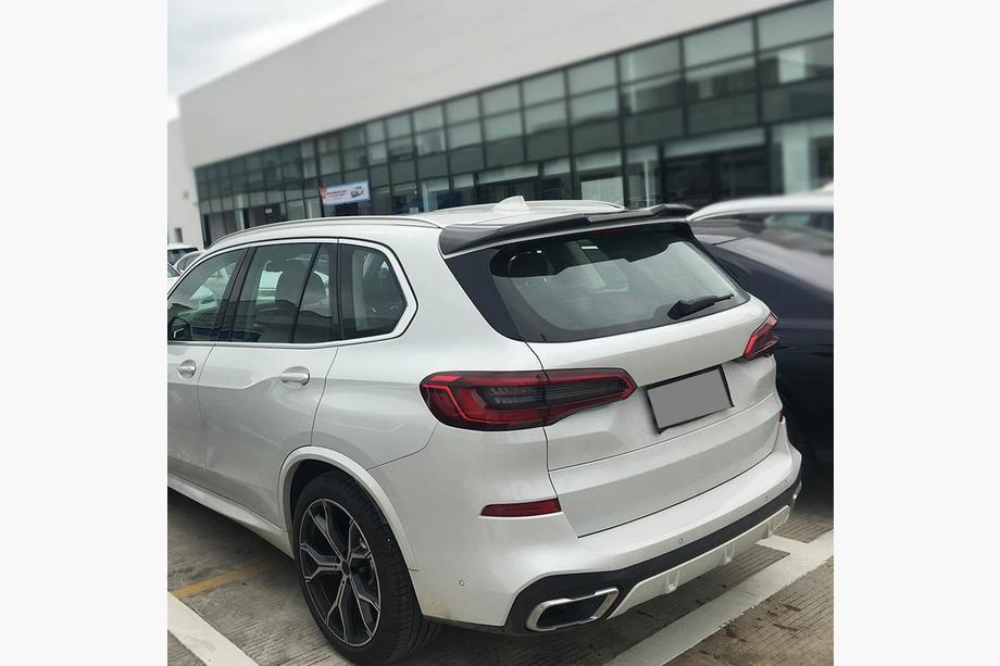 BMW X5 G05 2019–2026 Heckscheiben Spoiler V2 (Schwarz Glanz) Foto 3