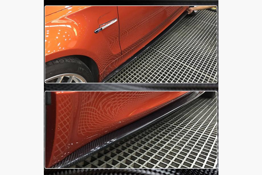 BMW 1 Series E81/E82/E87/E88 2004-2011 Einstiegsleisten Carbon (für E82, Carbon) Foto 4