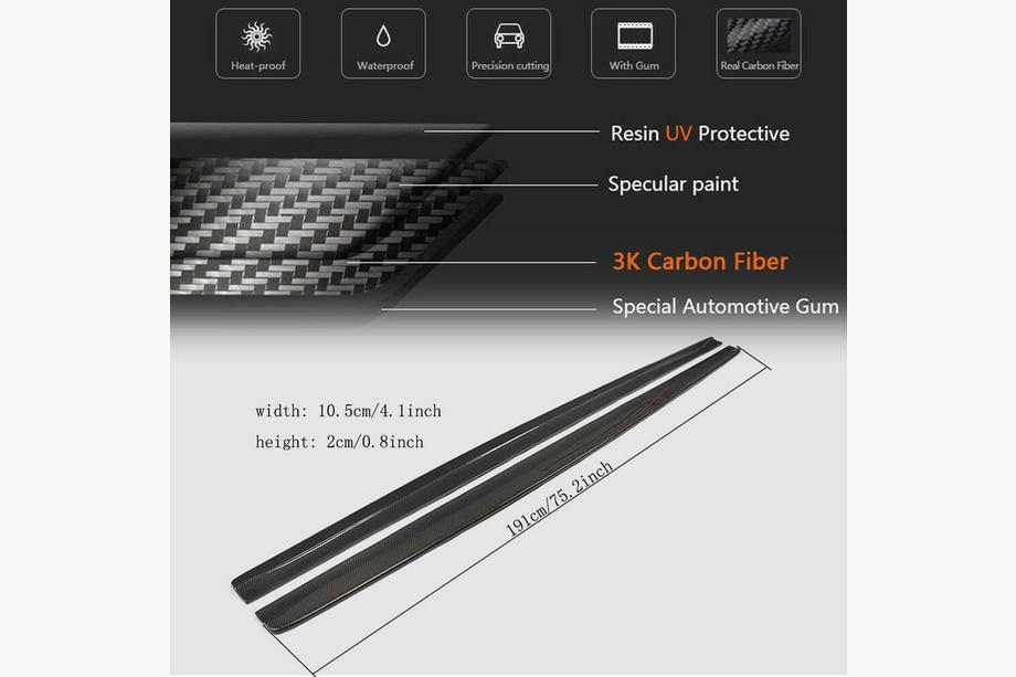 BMW 1 Series E81/E82/E87/E88 2004-2011 Einstiegsleisten Carbon (für E82, Carbon) Foto 5
