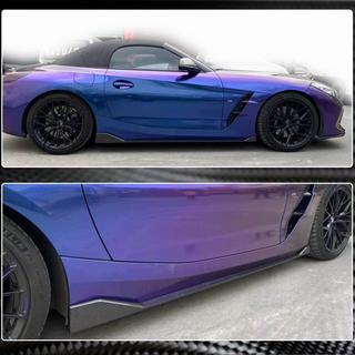 Schwellerleisten Aufsätze (für M-Sport, Carbon) Foto 4