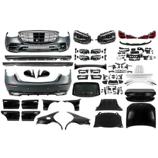 Facelift Kit auf W223 AMG Line (mit Türgriffen und Einsätzen) Foto 1