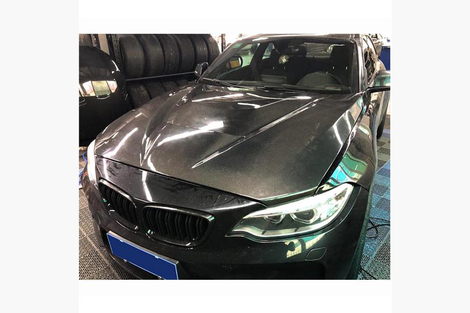 BMW 2 Series F22/F23 2014-2021 Motorhaube V1 (Carbon) Foto 4