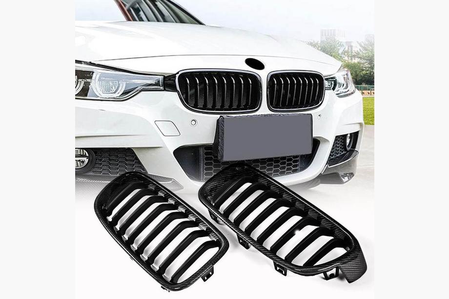 BMW 3 Series F30/F31 2012-2019 Nieren 1 Bar (Carbon) Foto 1