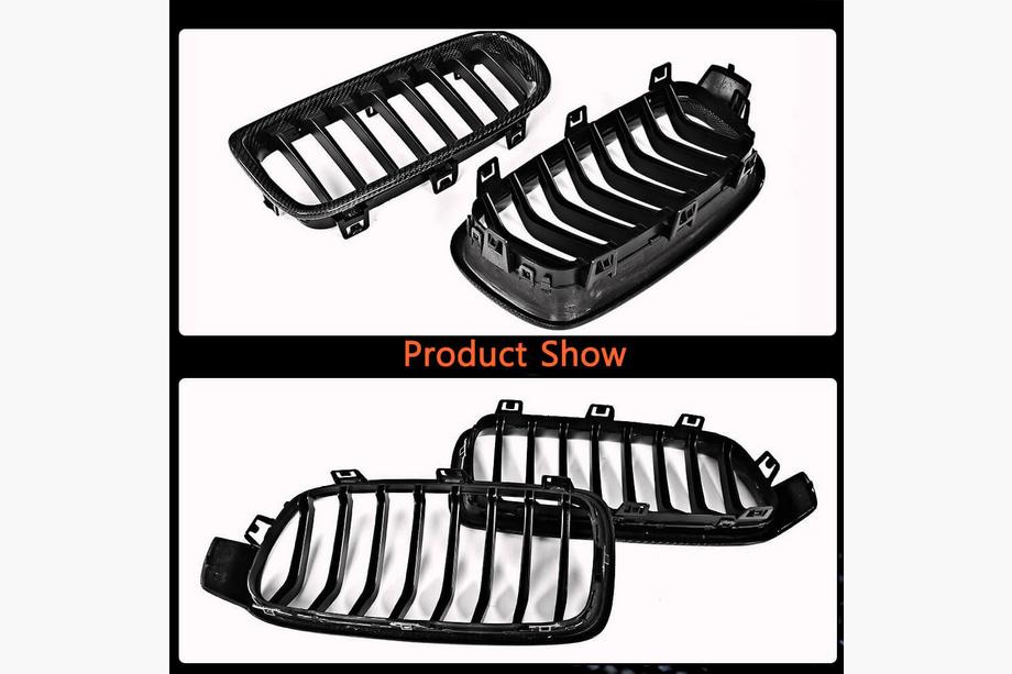 BMW 3 Series F30/F31 2012-2019 Nieren 1 Bar (Carbon) Foto 5