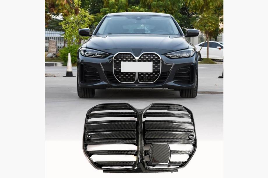BMW 4 Series G22/23/26 2020- Nieren V5 (für G82/G83, Carbon) Foto 1