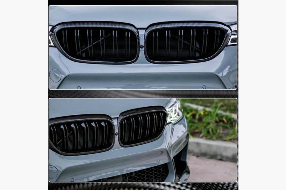 BMW 5er G30/G31 2017–2023 Carbon Nieren V2 (2017-2020) Foto 3
