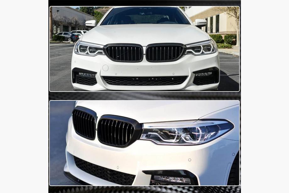 BMW 5er G30/G31 2017–2023 Carbon Nieren V2 (2017-2020) Foto 4