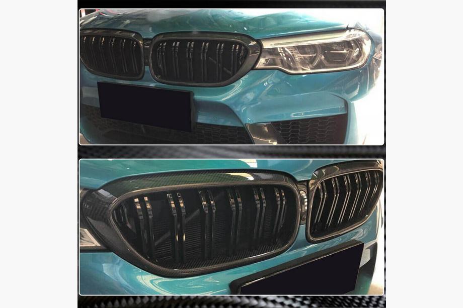 BMW 5er G30/G31 2017–2023 Nieren M-Look V2 (2017-2020, Carbon) Foto 3