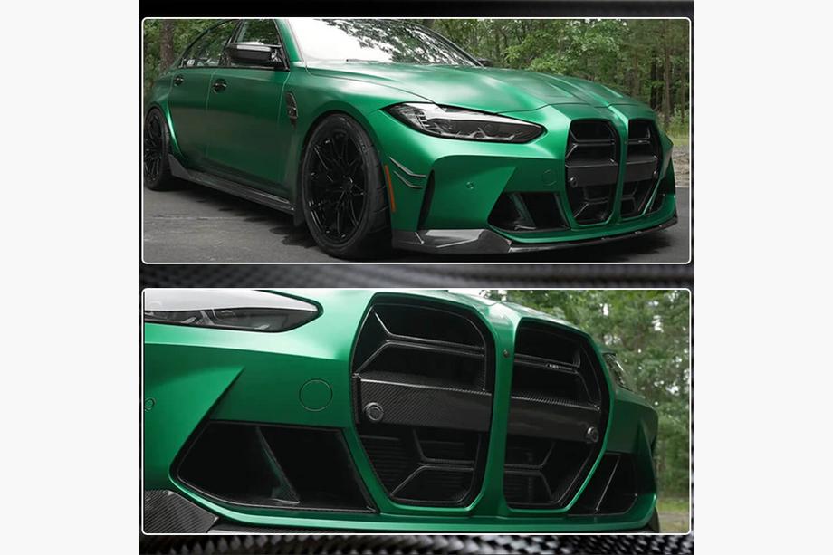 BMW 3 Series G20/G21 2018- Nieren V1 (für G80, Carbon) Foto 6