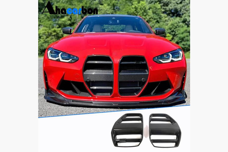 BMW 3 Series G20/G21 2018- Nieren FRP V6 (für G80 2021+ ohne ACC) Foto 1