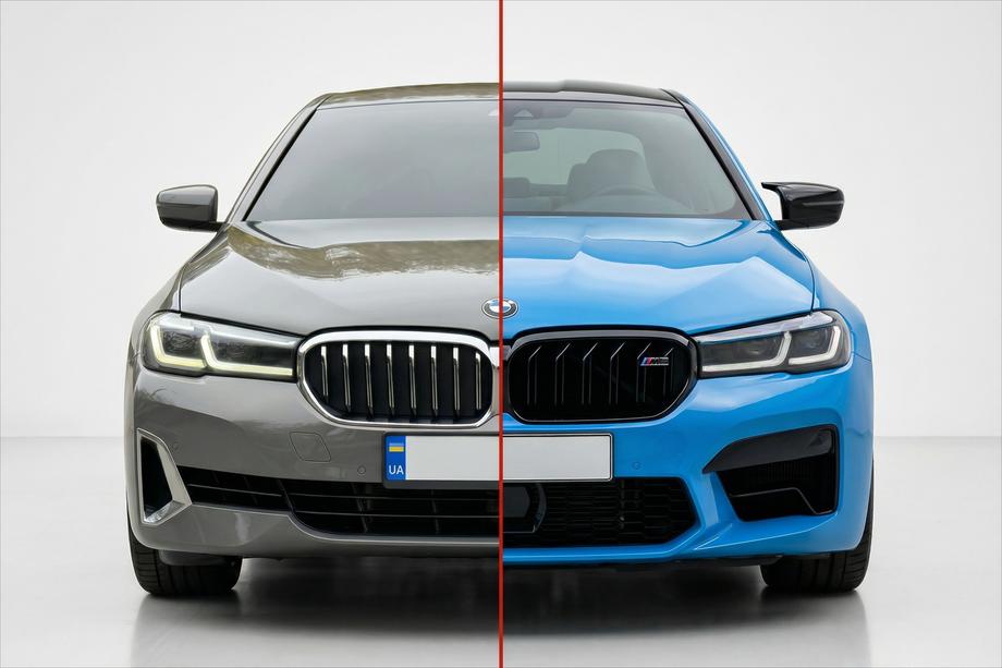 BMW 5er G30/G31 2017–2023 Bodykit M5 F90 (für 2021+) Foto 1