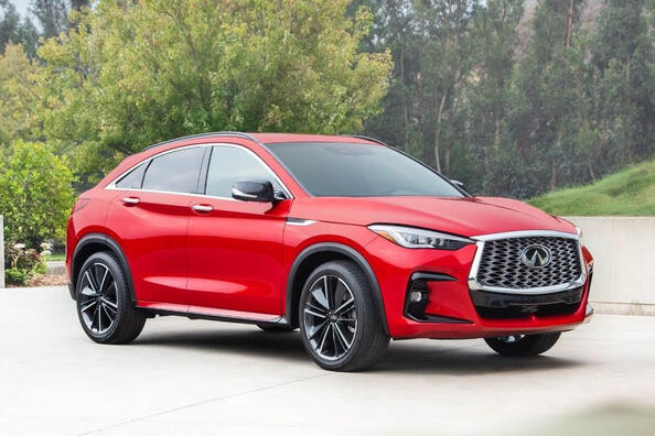 Testbericht des Premium-Crossovers Infiniti QX55