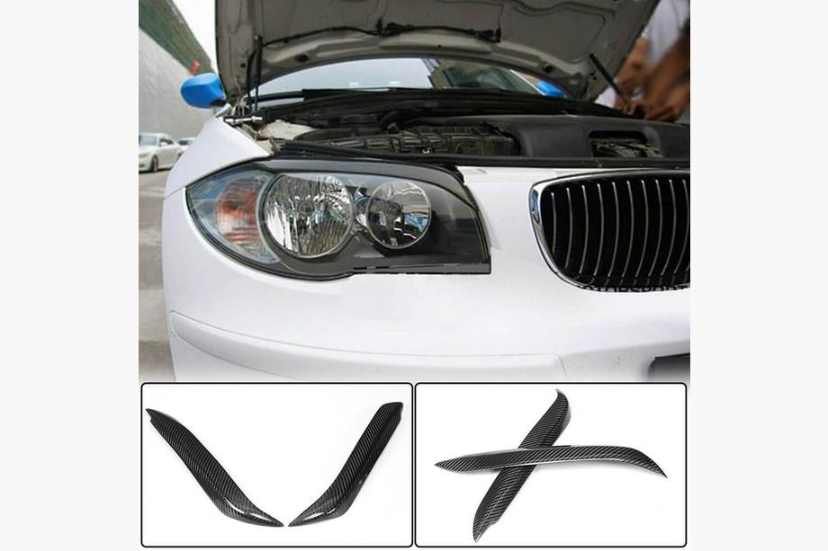 BMW 1 Series E81/E82/E87/E88 2004-2011 Scheinwerferblenden (Carbon) Image