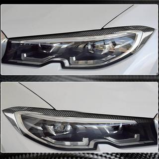 Scheinwerferblenden (2018-2022, Carbon) BMW 3 Series G20/G21 2018- Foto 4