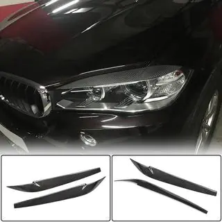 Scheinwerferblenden Trockencarbon V2 BMW X6 F16 2014-2019 Foto 1