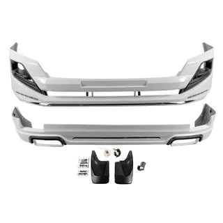 Stoßstangenschutz vorne und hinten Luxury (2013-2017) Toyota Land Cruiser Prado 150 2009-2023 Foto 2