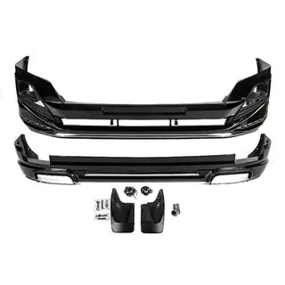 Stoßstangenschutz vorne und hinten Luxury (2013-2017) Toyota Land Cruiser Prado 150 2009-2023 Foto 3