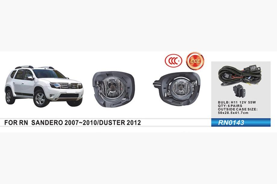 Renault Duster 2008–2017 Nebelscheinwerfer 2012-2015 (2 Stk, Halogen) Image
