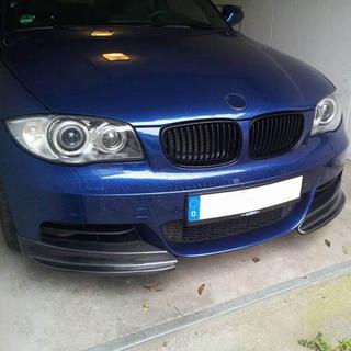 Frontstoßstangen Flap Aufsätze (für E82/E88 M-Sport, Carbon) BMW 1 Series E81/E82/E87/E88 2004-2011 Foto 2