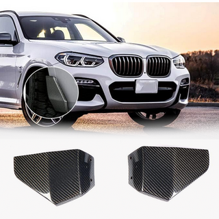 Frontstoßstangen Flaps (für original M-Sport 2018-2021, Carbon) BMW X3 G01 2018- Foto 1