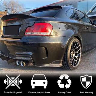 Heckstoßstangen Flaps Aufsätze (für E82 1M, Carbon) BMW 1 Series E81/E82/E87/E88 2004-2011 Foto 2