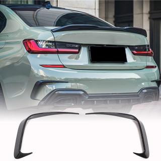 Heckstoßstangen Flaps Aufsätze (für M-Sport 2018-2022, Carbon) BMW 3 Series G20/G21 2018- Foto 1