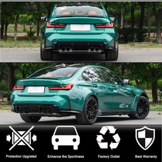 Heckstoßstangenaufsatz Flap V1 (für G80, Carbon) BMW 3 Series G20/G21 2018- Foto 2