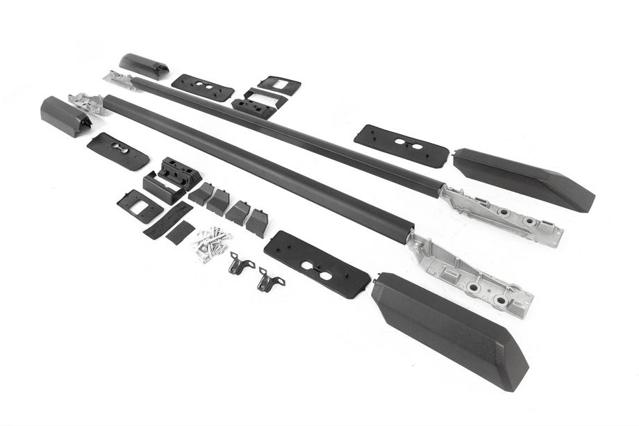 Toyota Land Cruiser Prado 250 2023- OEM Dachreling schwarz (Aluminium) Foto 7