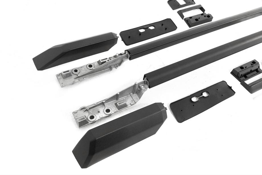 Toyota Land Cruiser Prado 250 2023- OEM Dachreling schwarz (Aluminium) Foto 11