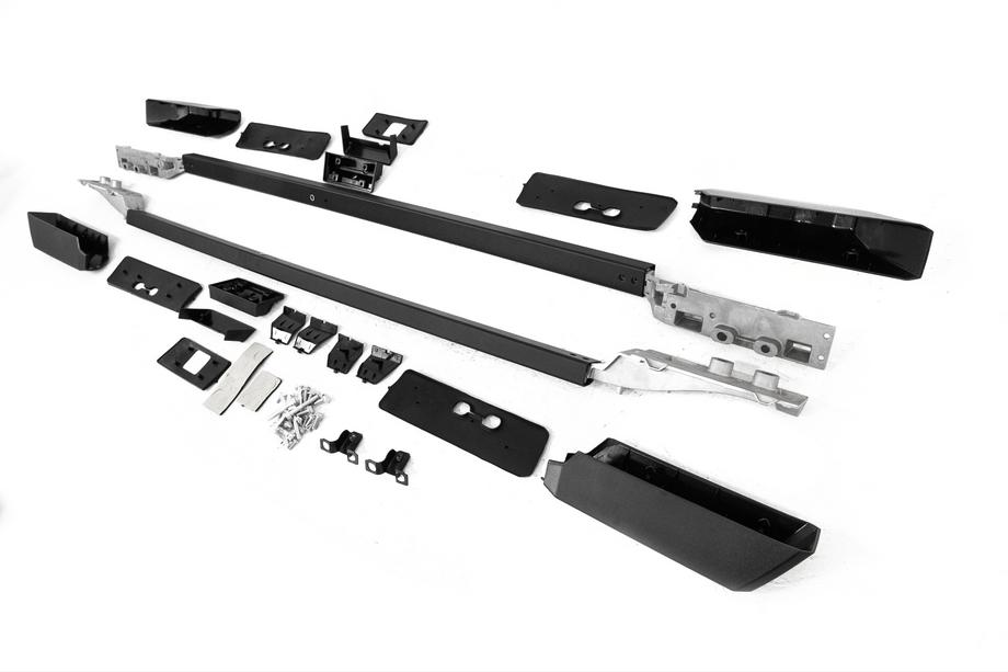 Toyota Land Cruiser Prado 250 2023- OEM Dachreling schwarz (Aluminium) Foto 13