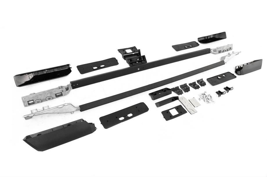 Toyota Land Cruiser Prado 250 2023- OEM Dachreling schwarz (Aluminium) Foto 14