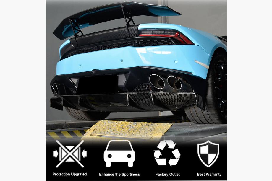 Lamborghini Huracan 2014- Heckdiffusor V1 (Carbon) Foto 2