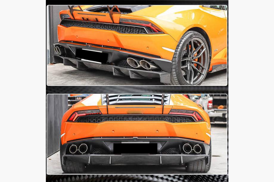 Lamborghini Huracan 2014- Heckdiffusor V1 (Carbon) Foto 3