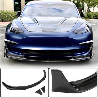 Frontlippe Lip V3 (2017-2023, Carbon) Tesla Model 3 2017- Foto 1