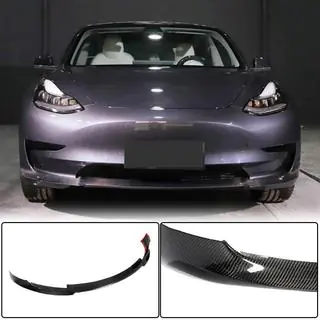 Frontlippe Stoßstange Lip V6 (2017-2023, Carbon) Foto 2