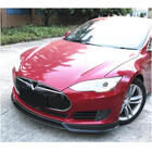 Tesla Model S 2012– Frontlippe Lip V2 für Frontstoßstange (2012-2016, Carbon) Foto 2